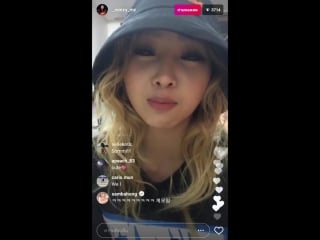 [insta live] минзи 170428