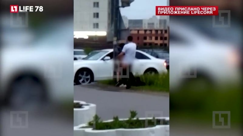 В петербурге пара занялась сексом прямо у светофора на улице