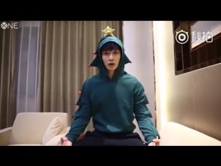 151224 merry lay mas (zhang yixing) studio update