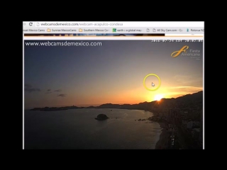 Mexico webcam sunsets july 24 2016 looking for nibiru,planet x