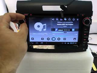 Штатное головное устройство redpower cardad duos honda crv 2012+