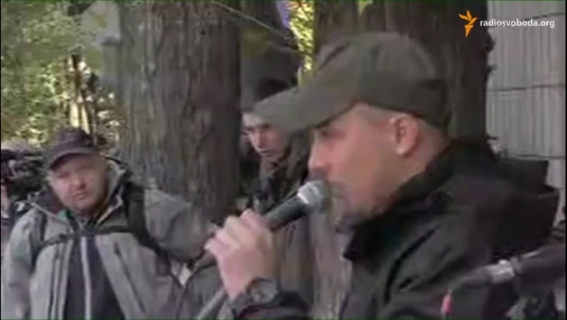 Виступ сергія стерненка на мітингу біля лук'янівського сізо у києві