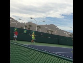 @vichka35 practice 3 11 16 @bnpparibasopen #bnppo16 #victoriaazarenka #tennis #wta #vika