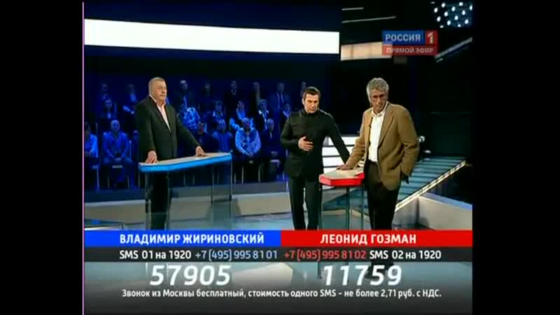 Три еврея о россеянах жириновский, гозман и рудольфович