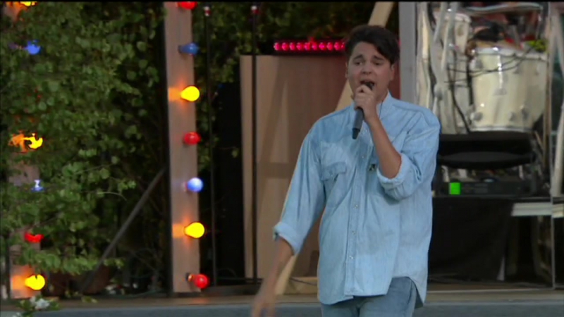 Oscar zia yes, we can (allsång på skansen)