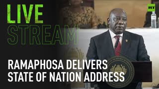 South african president ramaphosa delivers 2024 state of nation address