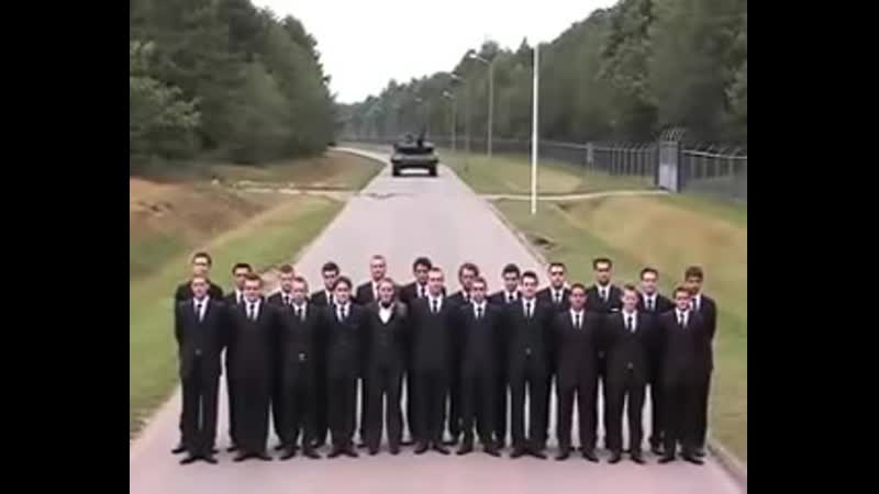 Экстренное торможение танка leopard 2а6