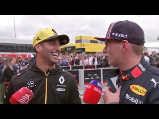 Max verstappen & daniel ricciardo