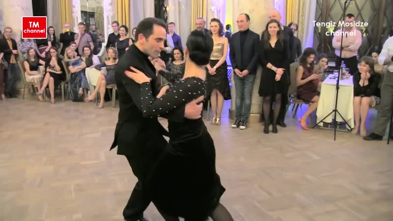 La milonga de buenos aires geraldin rojas with ezequiel paludi on nightly milonga tango 2020