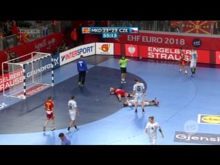 Makedonija ceska 24 25, posljednjih 8 minuta (euro croatia 2018), 23 01 2018 hd