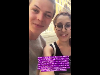 Is @giuliapetruzzelli 🌍 #rome #italia 🇮🇹 #alexhøghandersen #ivar #ивар #alexhoeghandersen #алексхогандерсен