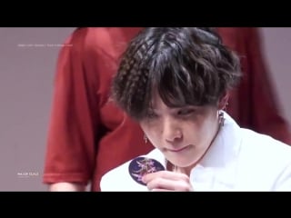 [vid] 180607 상암 팬사인회 귀여운 윤기때문에 심장이 두근두근해️