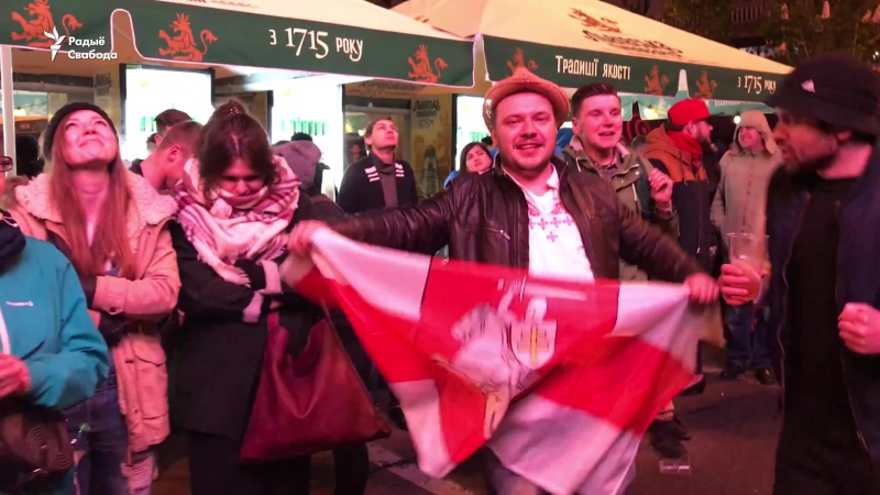 Як беларусы сьвяткавалі выхад naviband у фінал эўравізіі