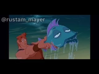 Ебанутый геркулес андрюха отпиздил лохматого придурка чтобы трахнуть девчонку