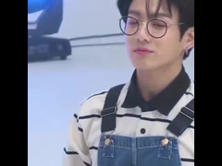 U ever think about how adorable jungkook looked in those overalls because i do,everyday