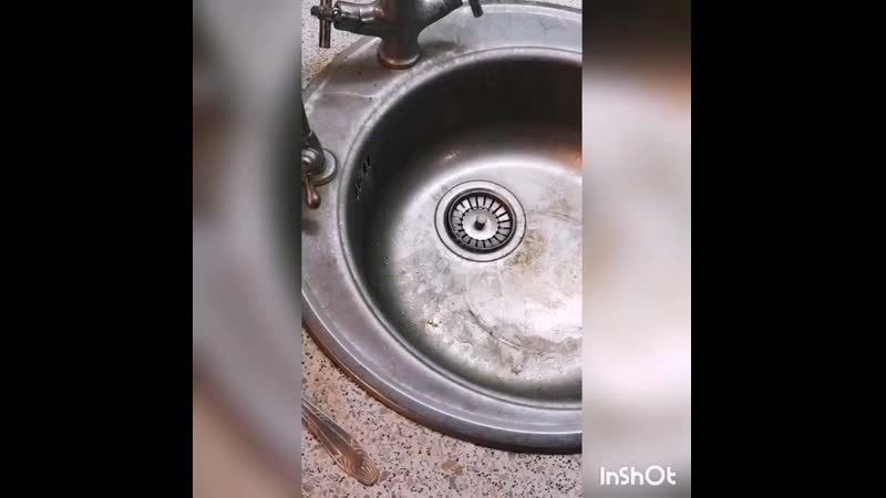 Посудная салфетка чистим грязную раковину 💪