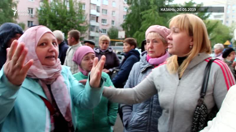 В казани жители протестуют против строительства мечети