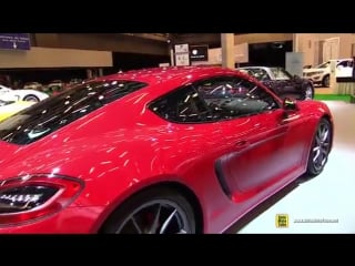 2015 porsche cayman gts exterior walkaround 2015 montreal auto show