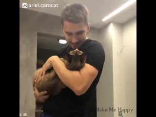 Ariel the caracat! first shorthair mainecoon 🐈 cats make me happy