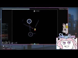 Live! nathan on osu yorushika hachigatsu [collab extra] +hd,hr (delis, ⭐) % 1❌ 481pp