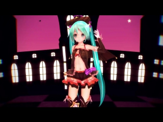 【mmd】ハロウィンあぴミクで happy halloween