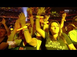 Patrick bruel concert au stade pierre mauroy a lille,