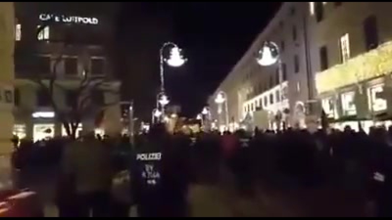 Thousands of german patriots chant in munich in response to migrant porn mob merkel must go!