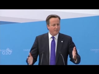 G20 david cameron hails one direction after russia small island snub