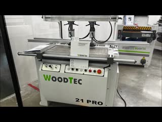 Станок сверлильно присадочный woodtec 21 pro видеообзор с выставочного зала