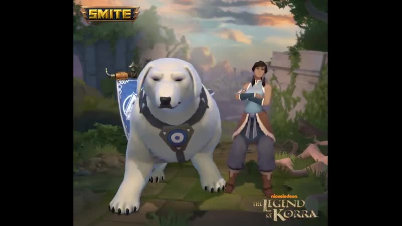 Avatar smite game animation корра и нага 2