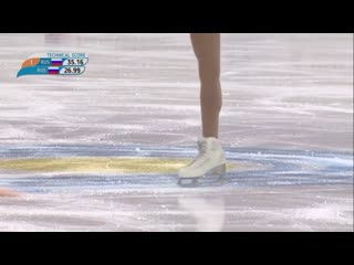 Алёна канышева ⁄ alena kanysheva “porn of asia games “ ladies sp feb 13, 2019 sakhalin