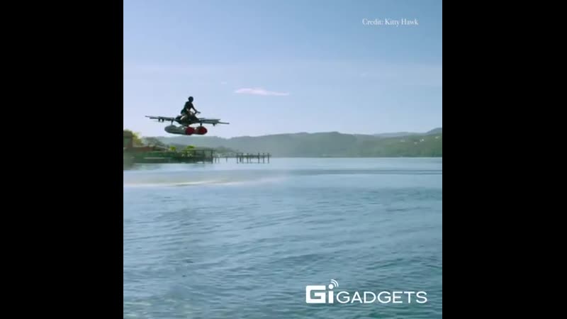 Kitty hawk flyer is a “street legal” electric hover bike that doesn’t require a pilot license to fly