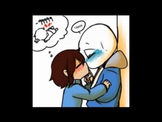 Undertale комикс санс и фриск признание