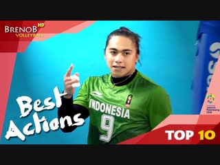 Top 10 best actions by aprilia manganang highlights asian games 2018