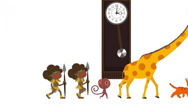 Часики тик так | развивающая песенка