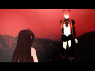 [mmd] loki laevatein and alice baskerville cantarella crossover