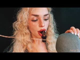 Асмр чурчхела 🐛🤪 итинг asmr churchkhela eating sounds