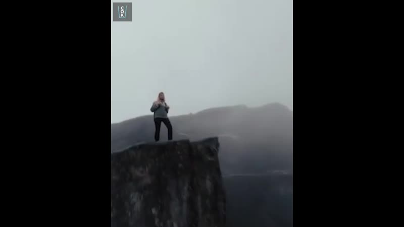 Мощная съёмка дроном