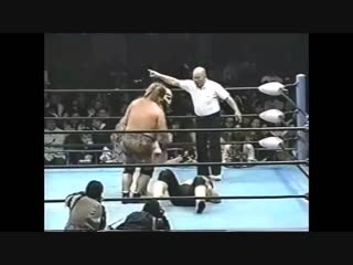 Akira taue/toshiaki kawada vs giant kimala ii/jun izumida [spliced finish]