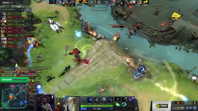 Natus vincere vs team liquid, megafon winter clash, bo5, game 2 [maelsorm ns]