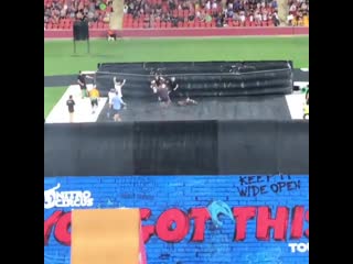 World first triple backflip tuck no hander