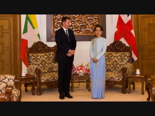 Sep 2018 jeremy hunt visits myanmar