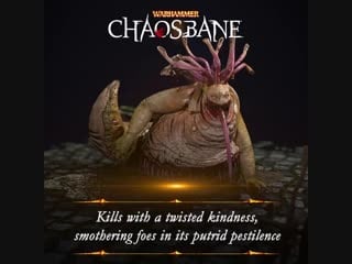 Warhammer chaosbane beast of nurgle