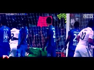 James free kick vs getafe