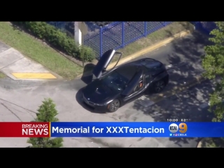 Lapd fire nonlethal rounds to disperse crowds gathered for rapper xxxtentacion memorial