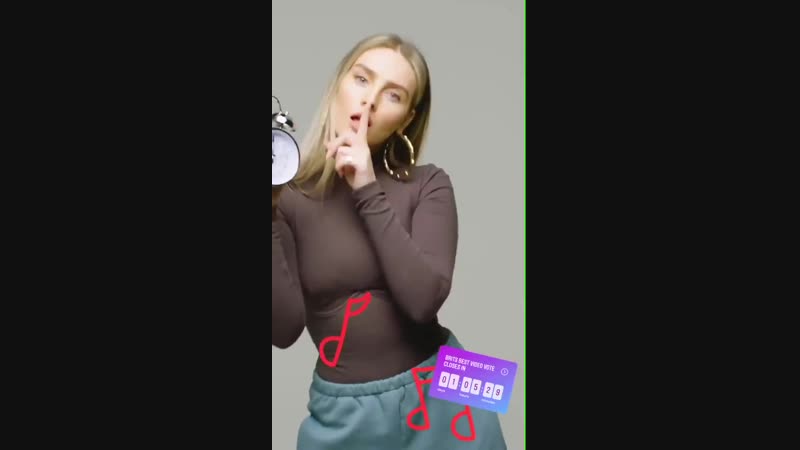 Perrie on the @littlemix instagram story today! ️ one day until voting closes! brits britvidlittlemix