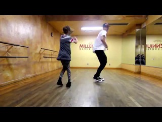 All about that bass @meghan trainor @mattsteffanina ft 11 year old taylor hatala dance video