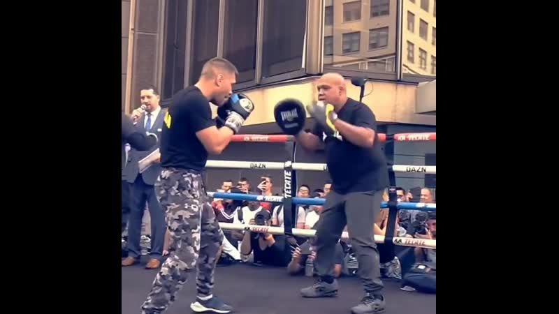 Открытая тренироа ggg деревянченко