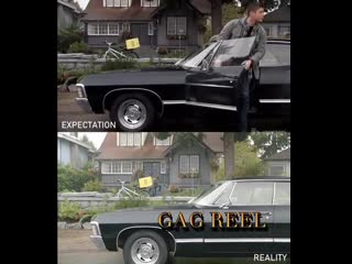 #j2 #thewinchesters #expectation vs #reality #season4 #spn