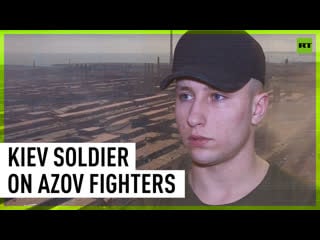 'azov fighter shot conscript soldier who tried to escape' surrendered kiev soldier